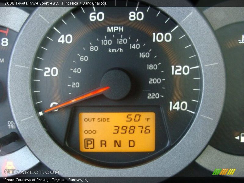 Flint Mica / Dark Charcoal 2008 Toyota RAV4 Sport 4WD