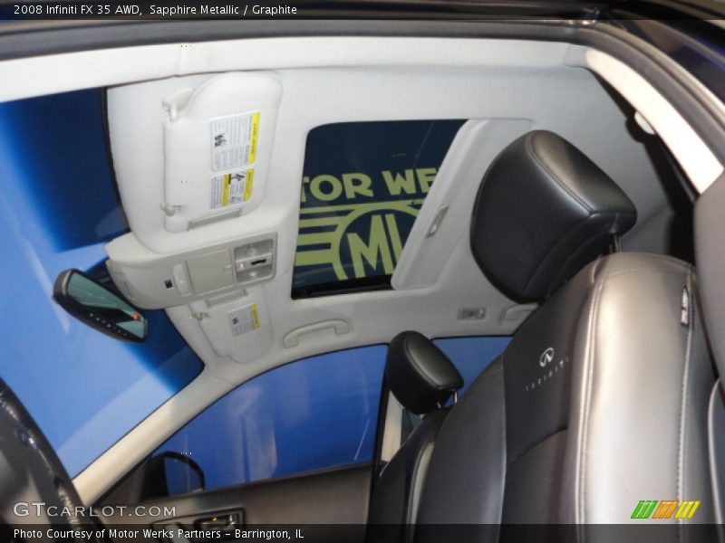 Sapphire Metallic / Graphite 2008 Infiniti FX 35 AWD