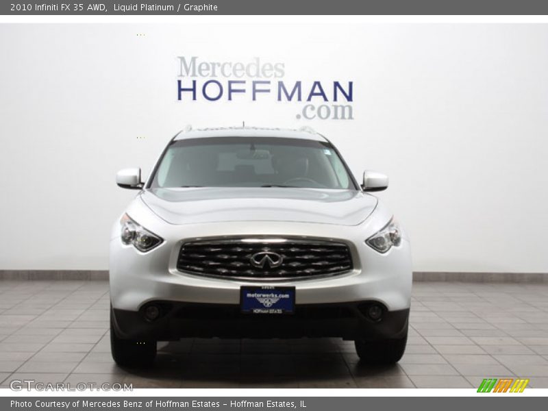 Liquid Platinum / Graphite 2010 Infiniti FX 35 AWD