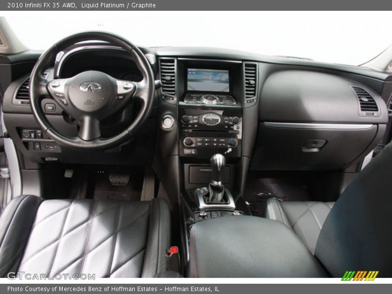Liquid Platinum / Graphite 2010 Infiniti FX 35 AWD
