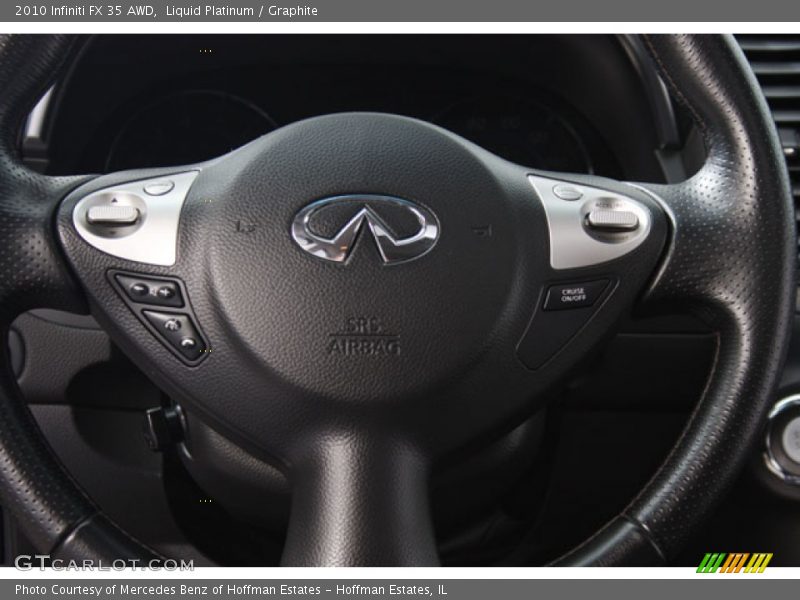 Liquid Platinum / Graphite 2010 Infiniti FX 35 AWD