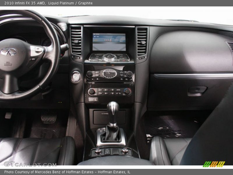 Liquid Platinum / Graphite 2010 Infiniti FX 35 AWD