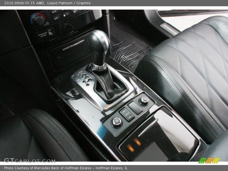 Liquid Platinum / Graphite 2010 Infiniti FX 35 AWD