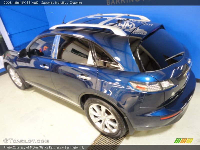 Sapphire Metallic / Graphite 2008 Infiniti FX 35 AWD