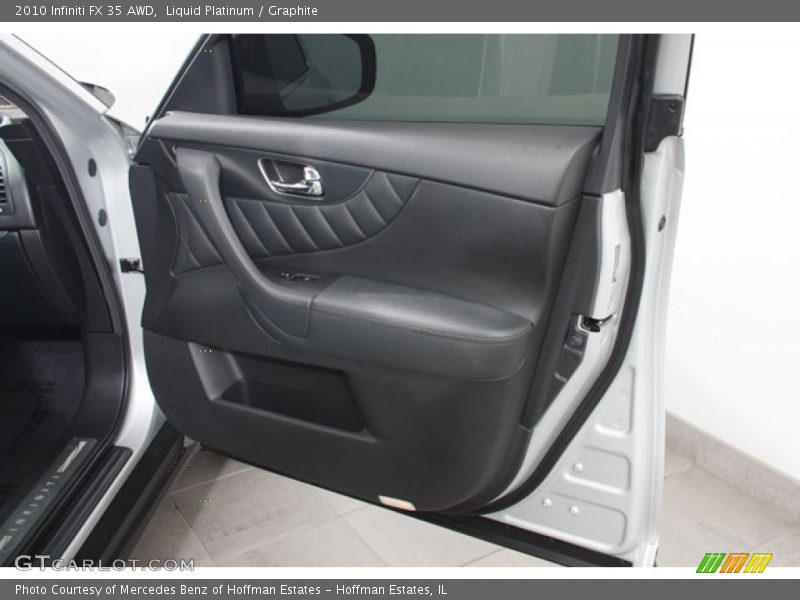 Liquid Platinum / Graphite 2010 Infiniti FX 35 AWD