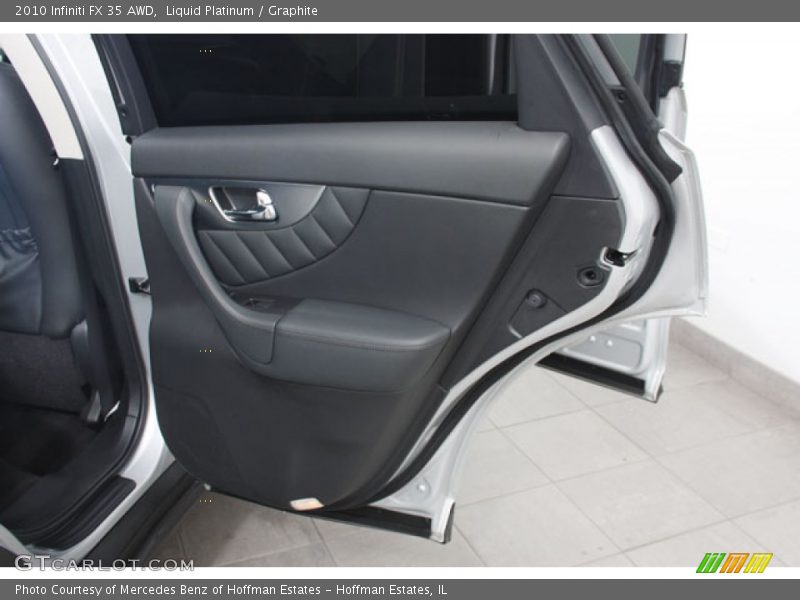 Liquid Platinum / Graphite 2010 Infiniti FX 35 AWD