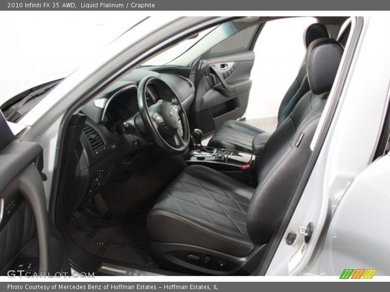 Liquid Platinum / Graphite 2010 Infiniti FX 35 AWD