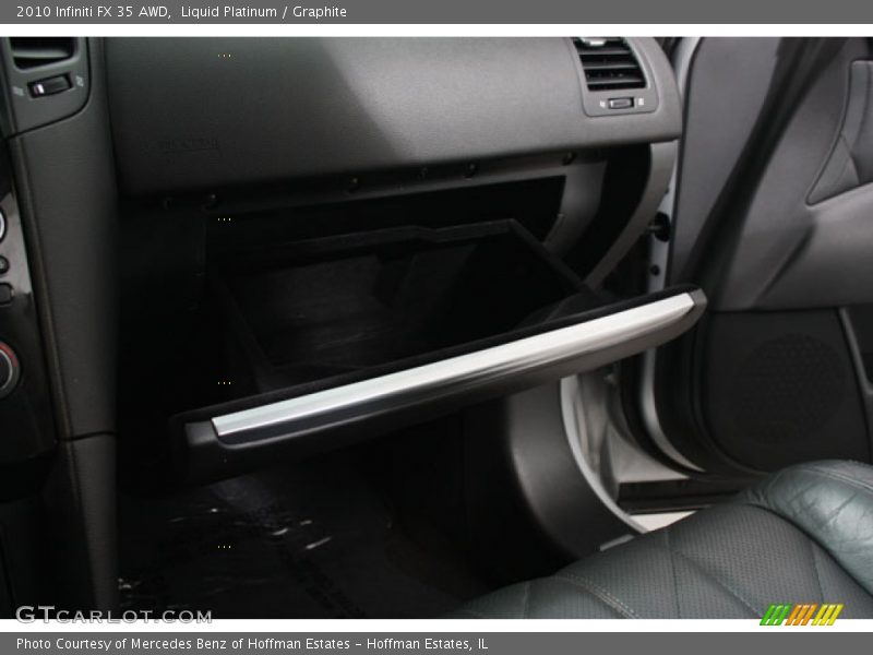 Liquid Platinum / Graphite 2010 Infiniti FX 35 AWD