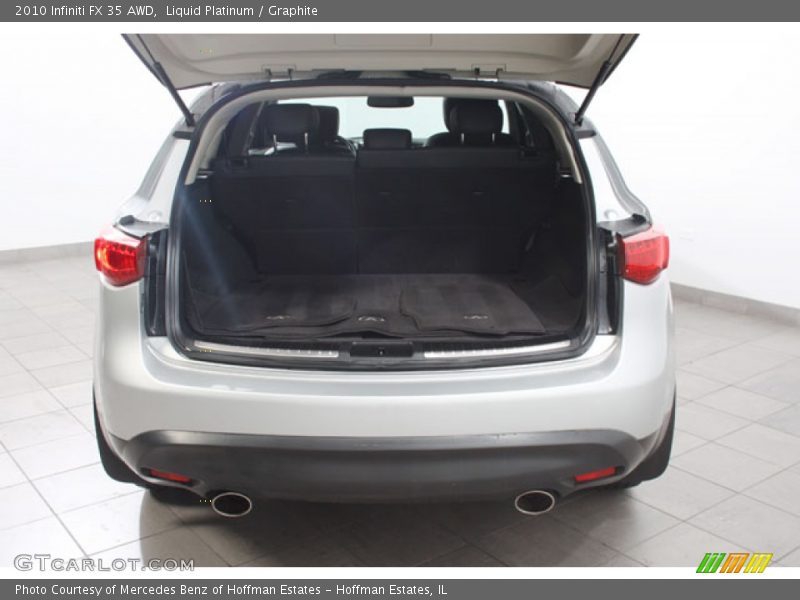 Liquid Platinum / Graphite 2010 Infiniti FX 35 AWD