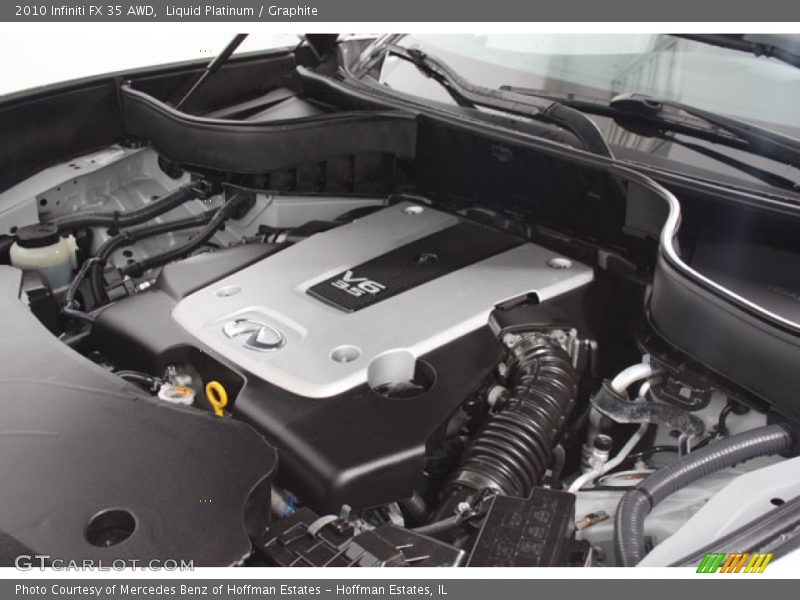 Liquid Platinum / Graphite 2010 Infiniti FX 35 AWD