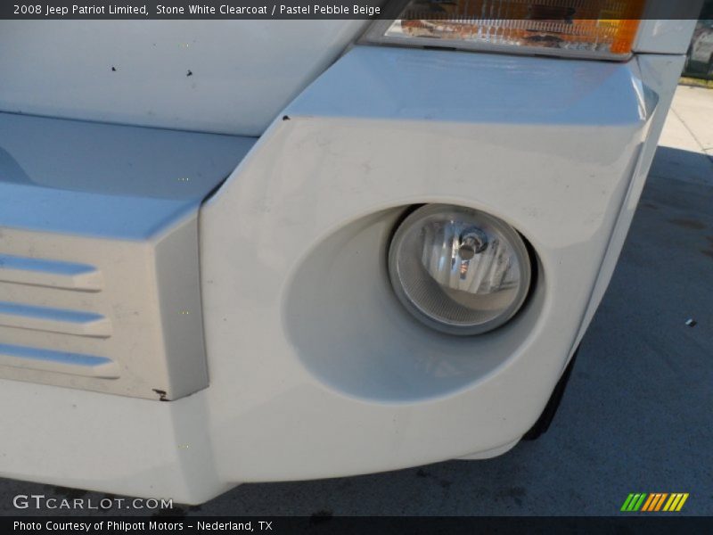 Stone White Clearcoat / Pastel Pebble Beige 2008 Jeep Patriot Limited