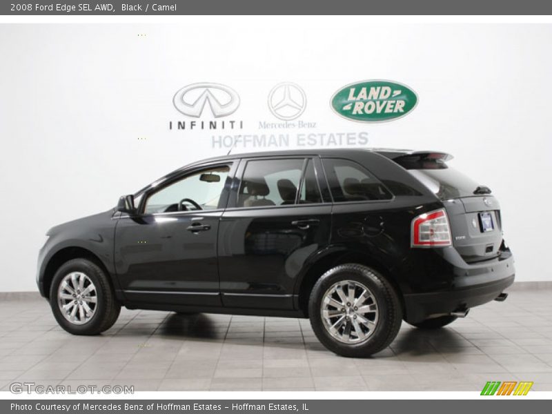 Black / Camel 2008 Ford Edge SEL AWD