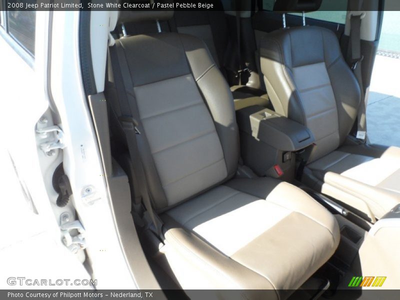 Stone White Clearcoat / Pastel Pebble Beige 2008 Jeep Patriot Limited