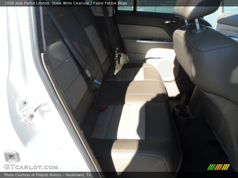 Stone White Clearcoat / Pastel Pebble Beige 2008 Jeep Patriot Limited