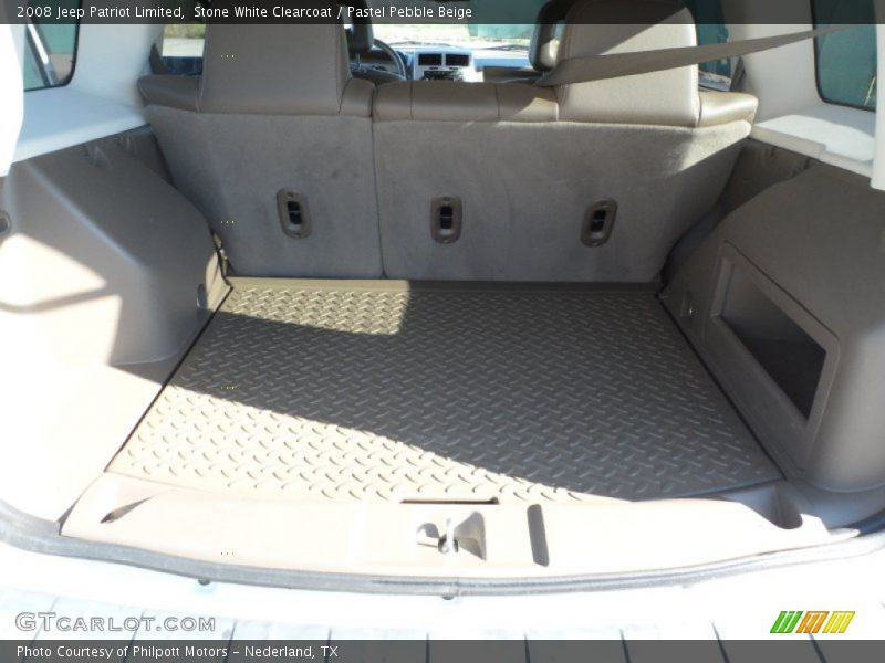Stone White Clearcoat / Pastel Pebble Beige 2008 Jeep Patriot Limited