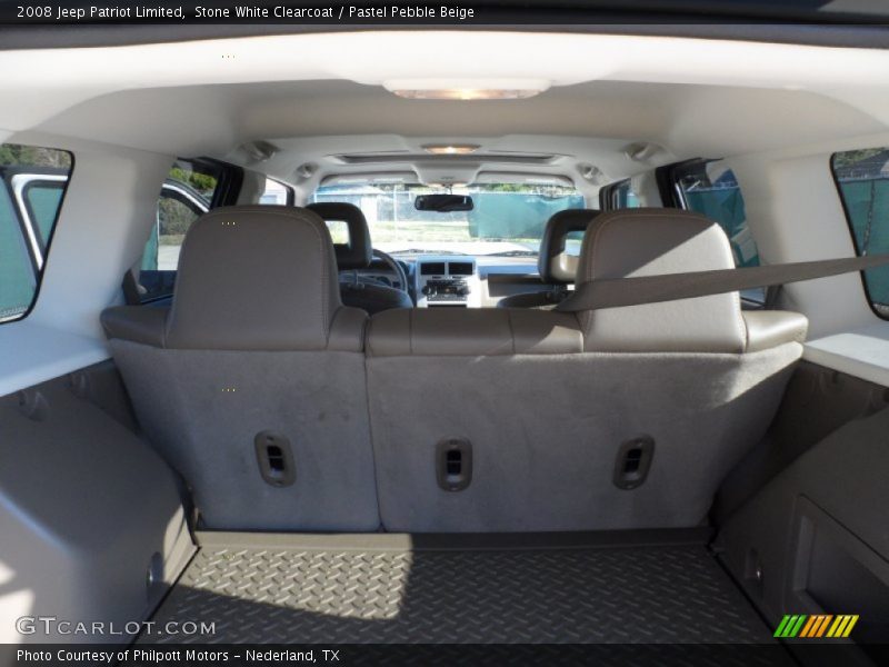 Stone White Clearcoat / Pastel Pebble Beige 2008 Jeep Patriot Limited
