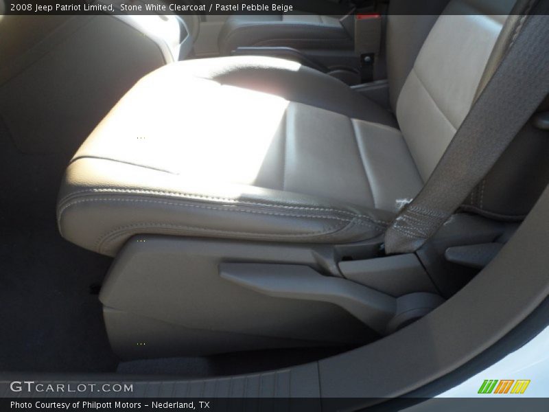 Stone White Clearcoat / Pastel Pebble Beige 2008 Jeep Patriot Limited