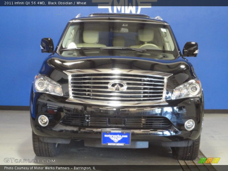 Black Obsidian / Wheat 2011 Infiniti QX 56 4WD