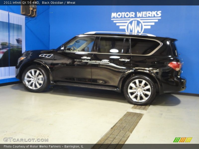 Black Obsidian / Wheat 2011 Infiniti QX 56 4WD