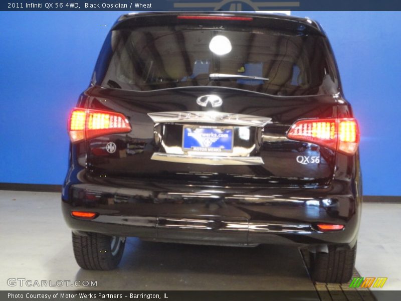 Black Obsidian / Wheat 2011 Infiniti QX 56 4WD