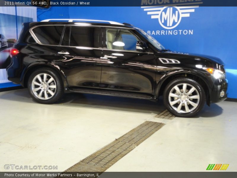 Black Obsidian / Wheat 2011 Infiniti QX 56 4WD