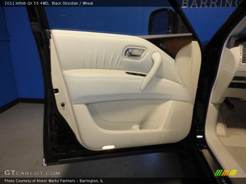 Black Obsidian / Wheat 2011 Infiniti QX 56 4WD