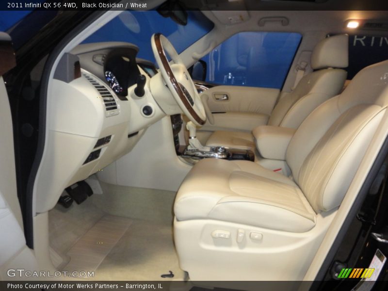 Black Obsidian / Wheat 2011 Infiniti QX 56 4WD