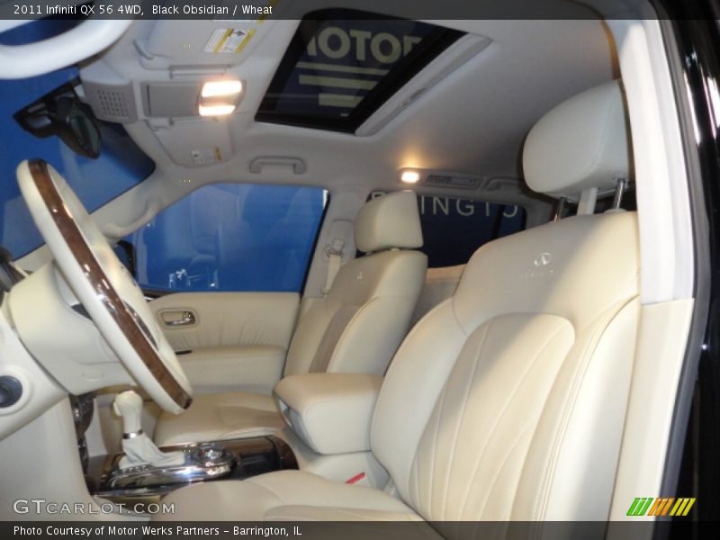 Black Obsidian / Wheat 2011 Infiniti QX 56 4WD