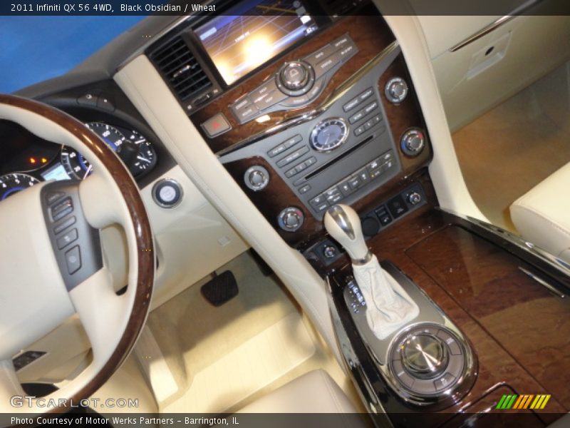 Black Obsidian / Wheat 2011 Infiniti QX 56 4WD