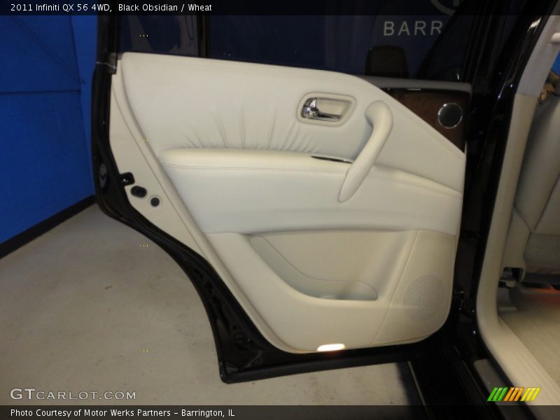 Black Obsidian / Wheat 2011 Infiniti QX 56 4WD