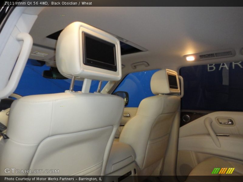 Black Obsidian / Wheat 2011 Infiniti QX 56 4WD
