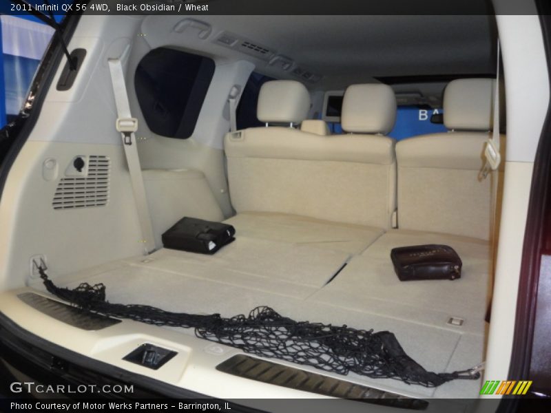 Black Obsidian / Wheat 2011 Infiniti QX 56 4WD