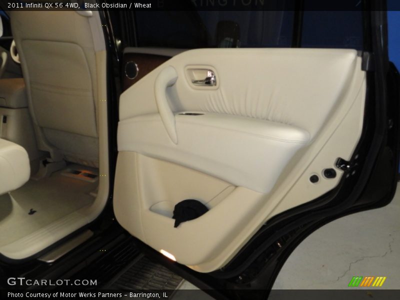 Black Obsidian / Wheat 2011 Infiniti QX 56 4WD