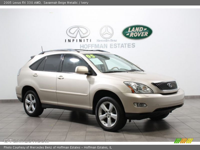 Savannah Beige Metallic / Ivory 2005 Lexus RX 330 AWD