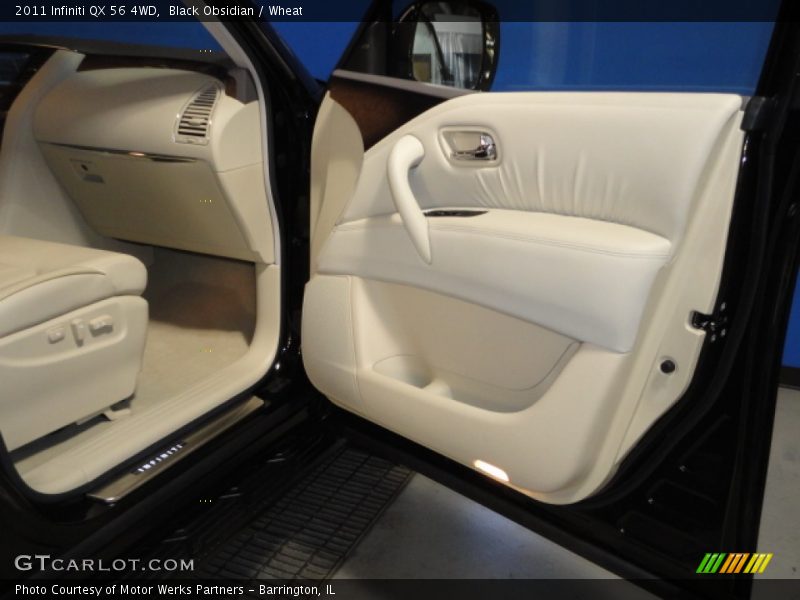 Black Obsidian / Wheat 2011 Infiniti QX 56 4WD