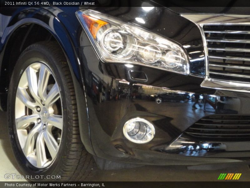 Black Obsidian / Wheat 2011 Infiniti QX 56 4WD