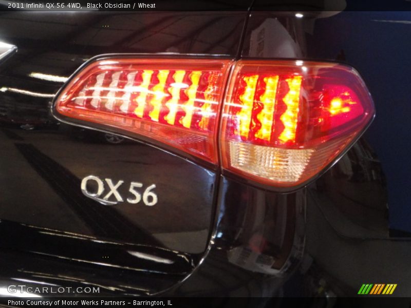 Black Obsidian / Wheat 2011 Infiniti QX 56 4WD