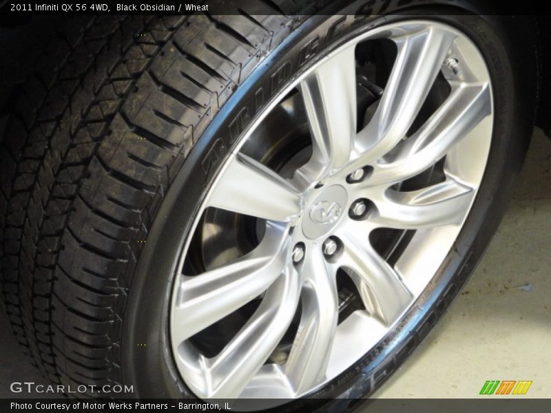 Black Obsidian / Wheat 2011 Infiniti QX 56 4WD