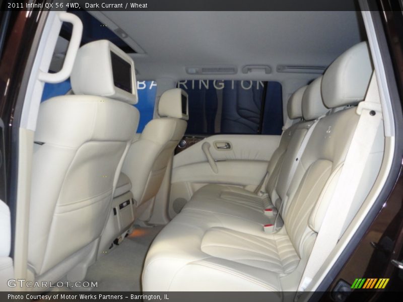 Dark Currant / Wheat 2011 Infiniti QX 56 4WD