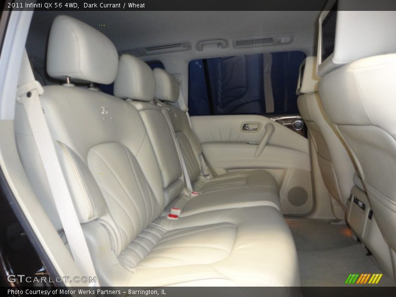 Dark Currant / Wheat 2011 Infiniti QX 56 4WD