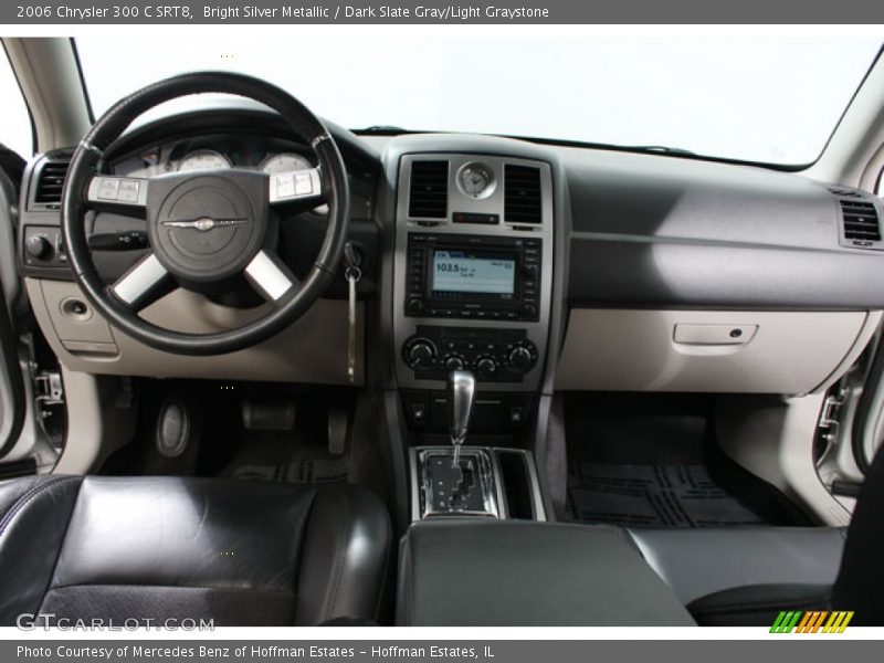 Bright Silver Metallic / Dark Slate Gray/Light Graystone 2006 Chrysler 300 C SRT8