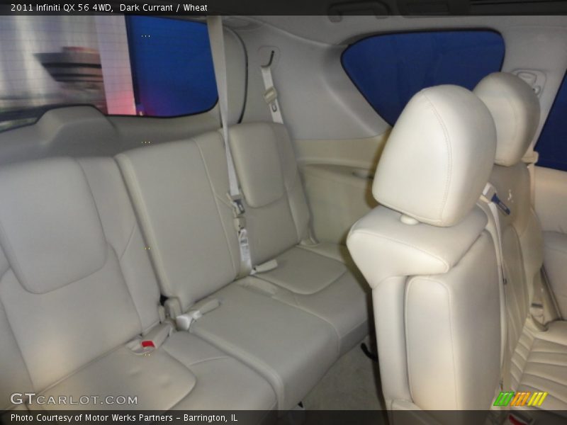 Dark Currant / Wheat 2011 Infiniti QX 56 4WD