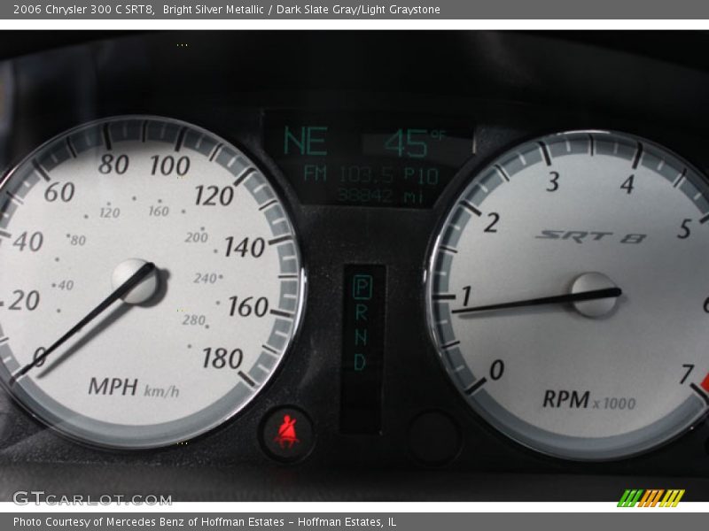 Bright Silver Metallic / Dark Slate Gray/Light Graystone 2006 Chrysler 300 C SRT8