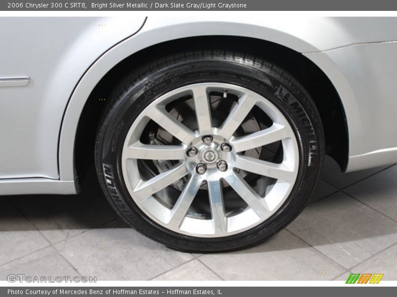Bright Silver Metallic / Dark Slate Gray/Light Graystone 2006 Chrysler 300 C SRT8