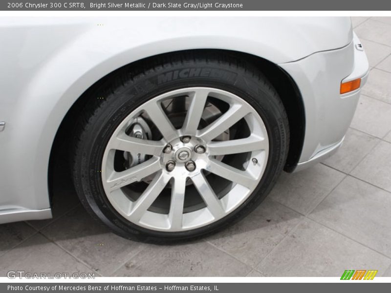 Bright Silver Metallic / Dark Slate Gray/Light Graystone 2006 Chrysler 300 C SRT8