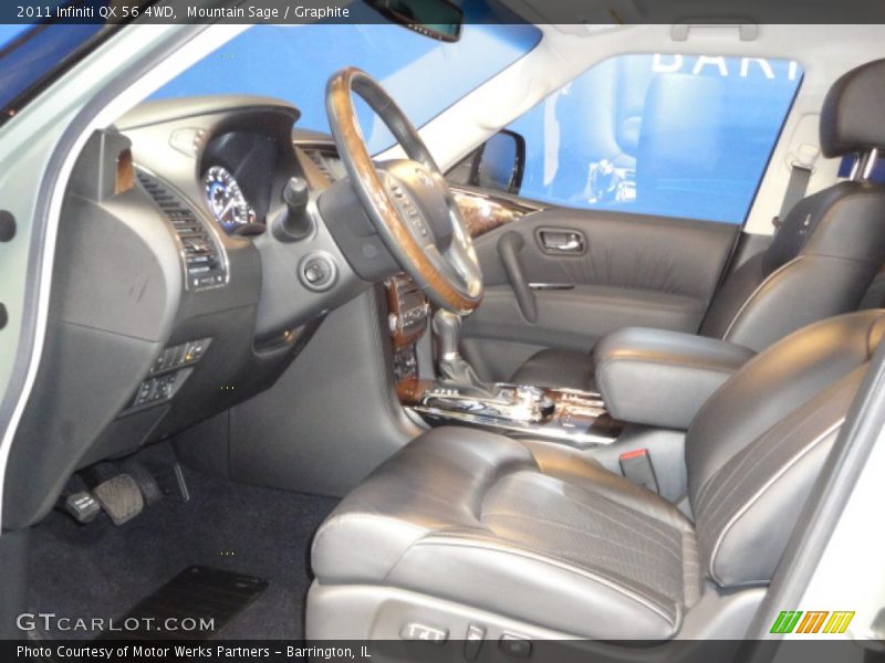 Mountain Sage / Graphite 2011 Infiniti QX 56 4WD