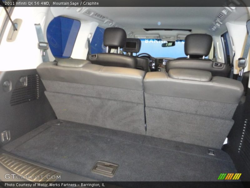 Mountain Sage / Graphite 2011 Infiniti QX 56 4WD