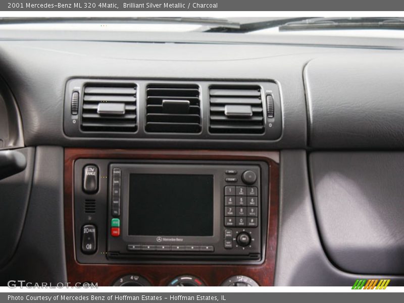 Brilliant Silver Metallic / Charcoal 2001 Mercedes-Benz ML 320 4Matic