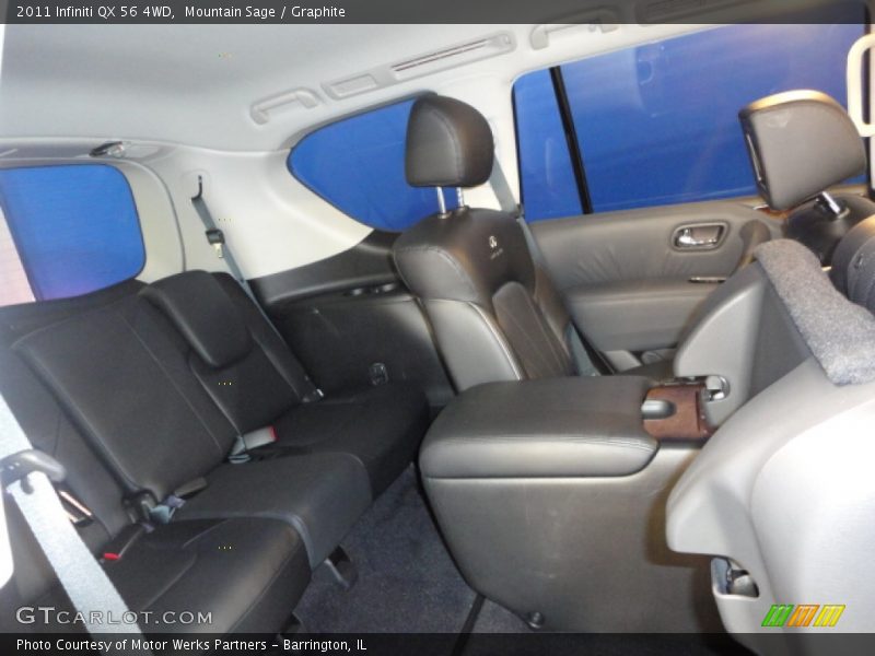 Mountain Sage / Graphite 2011 Infiniti QX 56 4WD