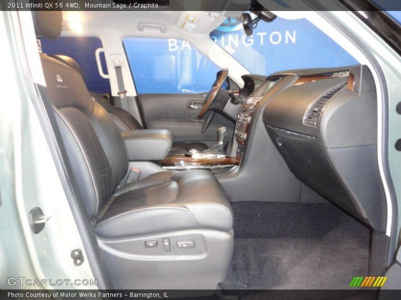 Mountain Sage / Graphite 2011 Infiniti QX 56 4WD